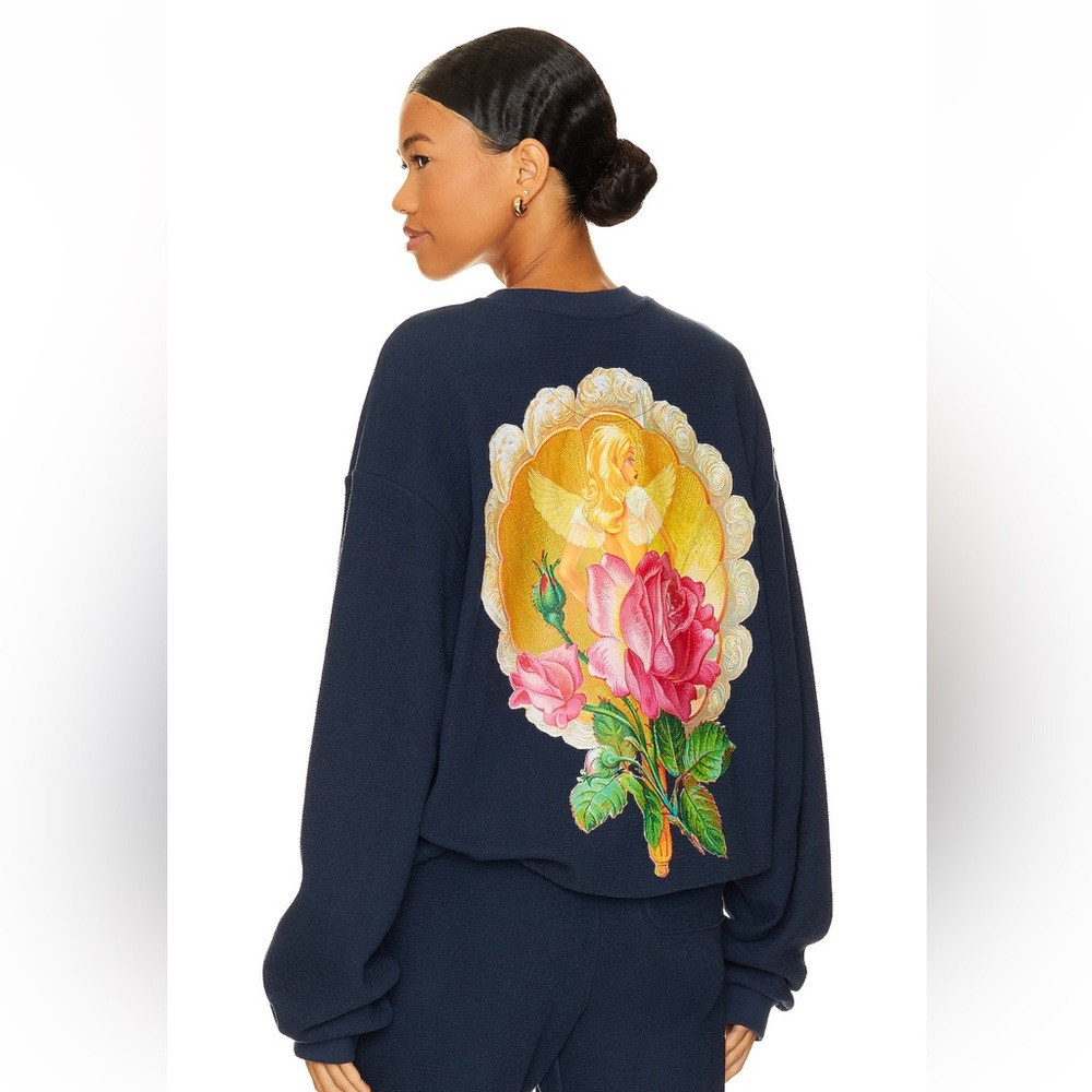 Room to Grow Crewneck in Navy